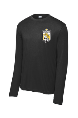 Hernando Soccer crest - Sport-Tek® Long Sleeve PosiCharge® Competitor™ Tee - 6 Color Options