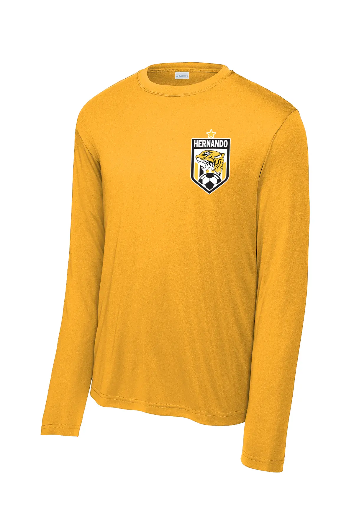 Hernando Soccer crest - Sport-Tek® Long Sleeve PosiCharge® Competitor™ Tee - 6 Color Options PrinthouseOB