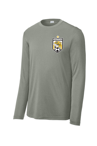 Hernando Soccer crest - Sport-Tek® Long Sleeve PosiCharge® Competitor™ Tee - 6 Color Options PrinthouseOB