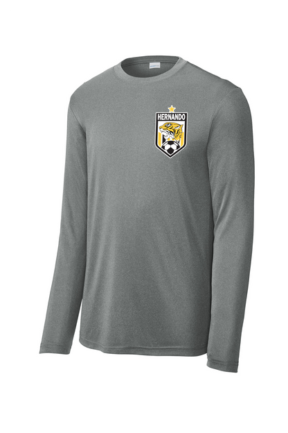 Hernando Soccer crest - Sport-Tek® Long Sleeve PosiCharge® Competitor™ Tee - 6 Color Options PrinthouseOB