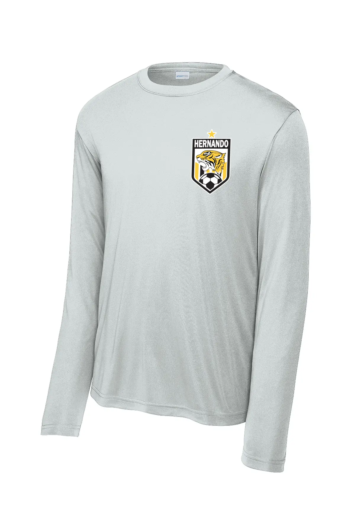 Hernando Soccer crest - Sport-Tek® Long Sleeve PosiCharge® Competitor™ Tee - 6 Color Options PrinthouseOB