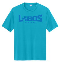 Load image into Gallery viewer, LOBOS RUSH YST350 - Youth Sport-Tek® PosiCharge® Competitor™ Tee - Rush Blue Print