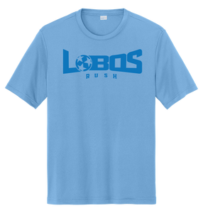 LOBOS RUSH YST350 - Youth Sport-Tek® PosiCharge® Competitor™ Tee - Rush Blue Print