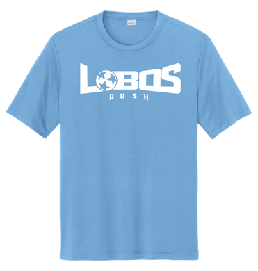 LOBOS RUSH YST350 - Youth Sport-Tek® PosiCharge® Competitor™ Tee -White Print