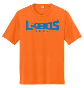 LOBOS RUSH YST350 - Youth Sport-Tek® PosiCharge® Competitor™ Tee - Rush Blue Print