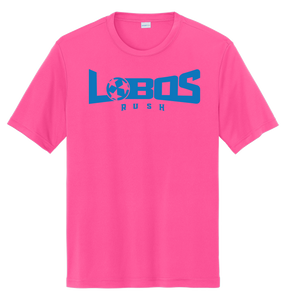 LOBOS RUSH YST350 - Youth Sport-Tek® PosiCharge® Competitor™ Tee - Rush Blue Print