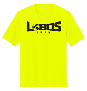 LOBOS RUSH ST350 - Adult Sport-Tek® PosiCharge® Competitor™ Tee - Black Print