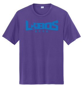 LOBOS RUSH YST350 - Youth Sport-Tek® PosiCharge® Competitor™ Tee - Rush Blue Print