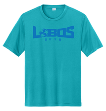 Load image into Gallery viewer, LOBOS RUSH YST350 - Youth Sport-Tek® PosiCharge® Competitor™ Tee - Rush Blue Print
