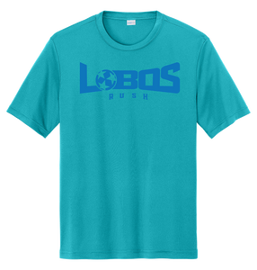 LOBOS RUSH YST350 - Youth Sport-Tek® PosiCharge® Competitor™ Tee - Rush Blue Print
