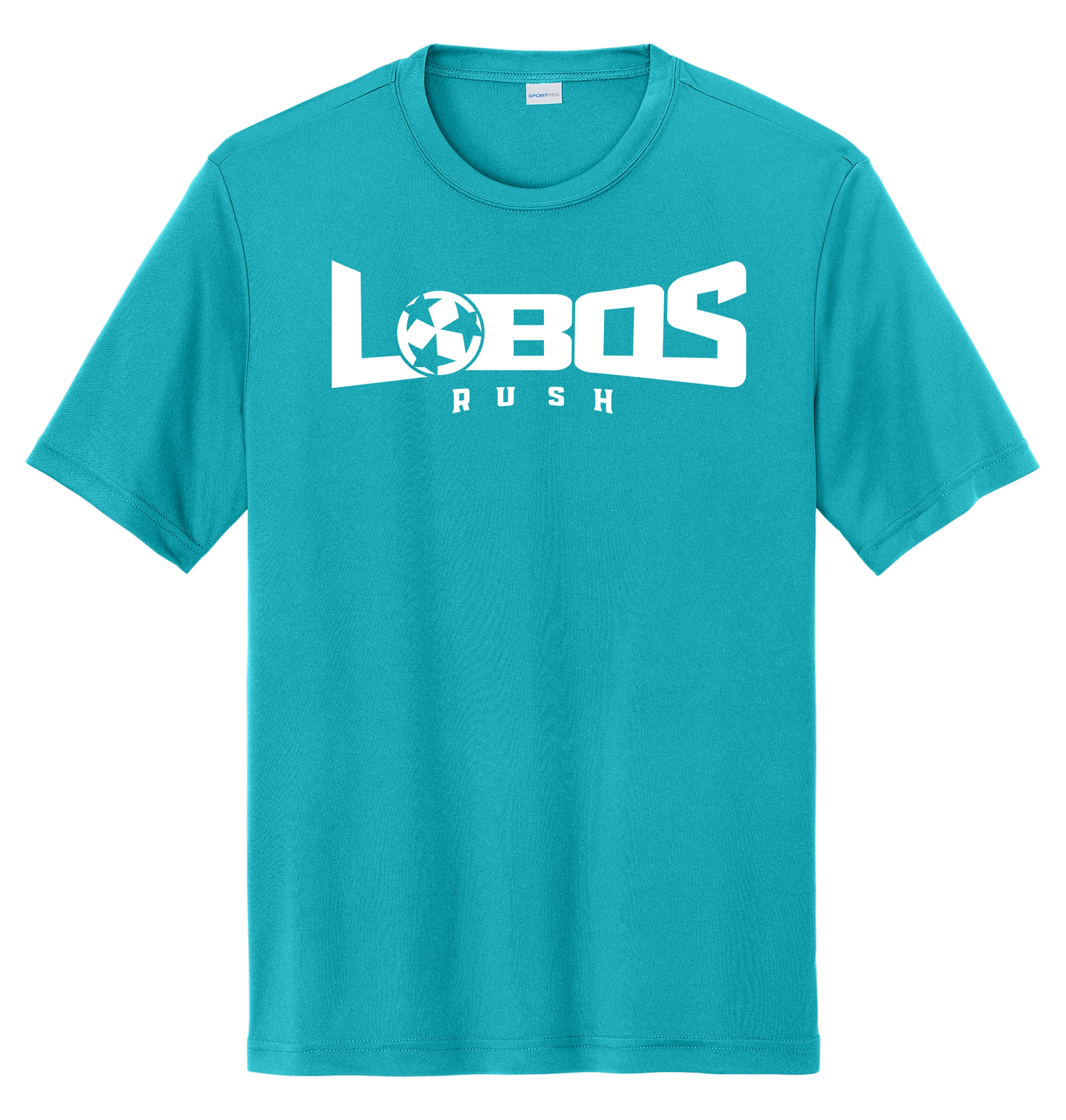 LOBOS RUSH YST350 - Youth Sport-Tek® PosiCharge® Competitor™ Tee -White Print