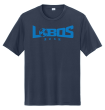 Load image into Gallery viewer, LOBOS RUSH YST350 - Youth Sport-Tek® PosiCharge® Competitor™ Tee - Rush Blue Print