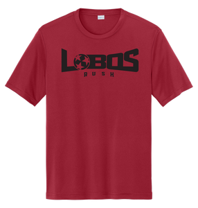 LOBOS RUSH ST350 - Adult Sport-Tek® PosiCharge® Competitor™ Tee - Black Print
