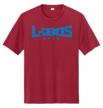 Load image into Gallery viewer, LOBOS RUSH YST350 - Youth Sport-Tek® PosiCharge® Competitor™ Tee - Rush Blue Print