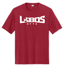 Load image into Gallery viewer, LOBOS RUSH YST350 - Youth Sport-Tek® PosiCharge® Competitor™ Tee -White Print