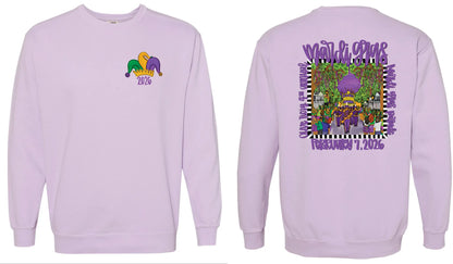 Comfort Colors Orchid Sweatshirt (Adult Only) PrinthouseOB