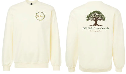 Gildan® Softstyle® Crewneck Sweatshirt- Off White - PrinthouseOB
