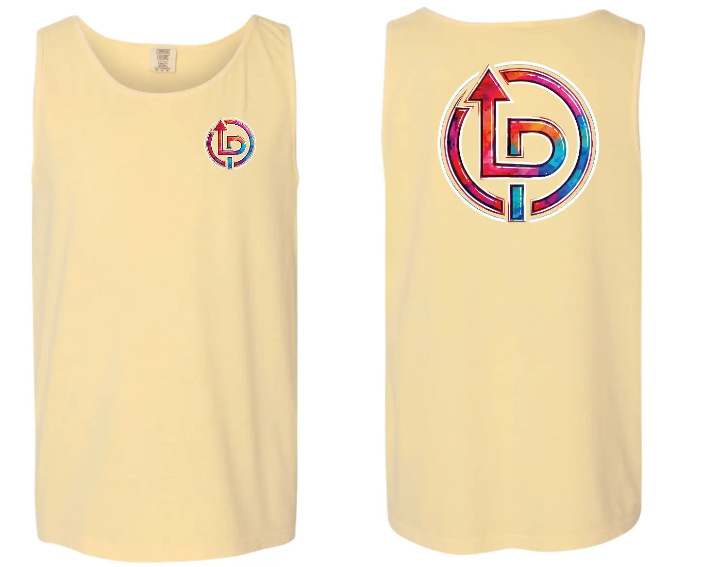 Butter Yellow Tshirt/Tank - PrinthouseOB