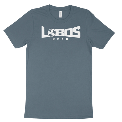 LOBOS RUSH BELLA TEE - WHITE PRINT - 14 COLOR OPTIONS PrinthouseOB