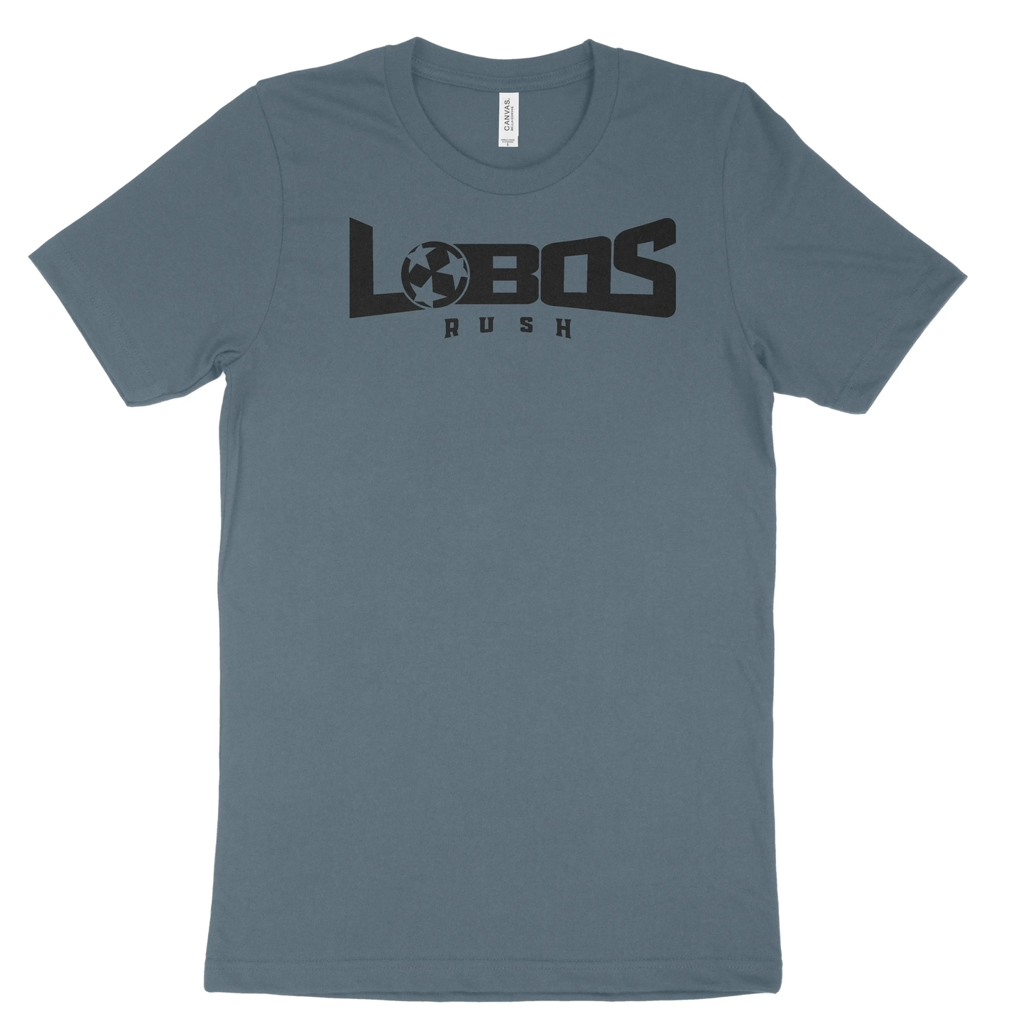 LOBOS RUSH BELLA TEE - BLACK PRINT - 10 COLOR OPTIONS PrinthouseOB