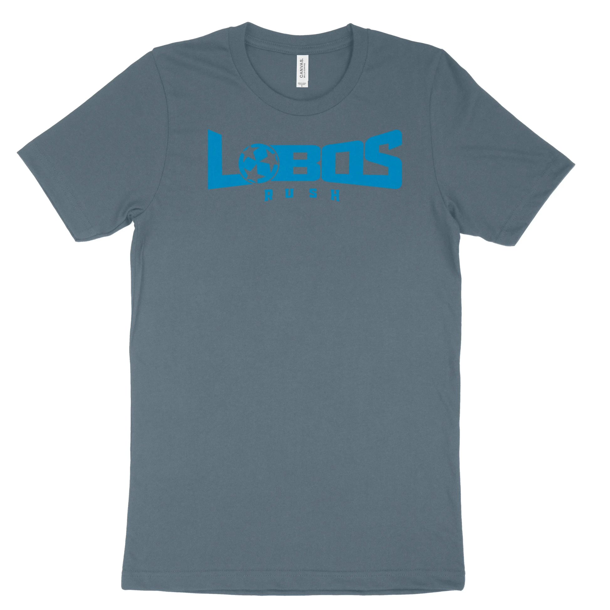 LOBOS RUSH BELLA TEE - RUSH BLUE PRINT - 8 COLOR OPTIONS PrinthouseOB