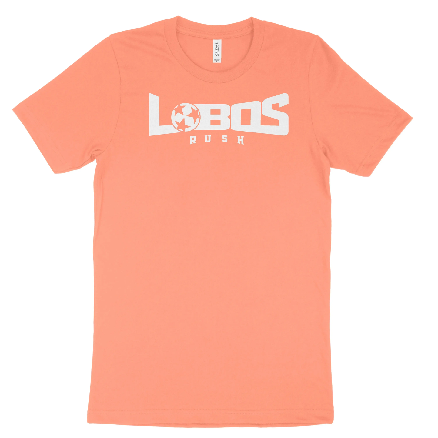 LOBOS RUSH BELLA TEE - WHITE PRINT - 14 COLOR OPTIONS PrinthouseOB