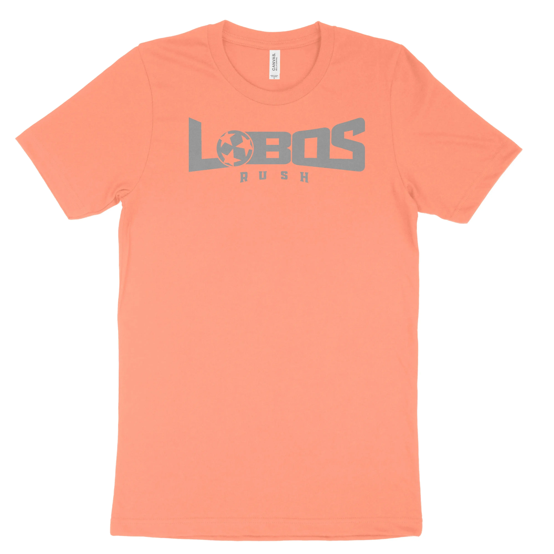 LOBOS RUSH BELLA TEE - GREY PRINT - 15 COLOR OPTIONS PrinthouseOB