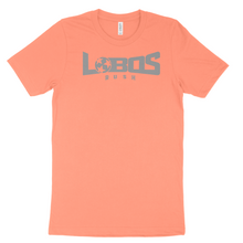 Load image into Gallery viewer, LOBOS RUSH BELLA TEE - GREY PRINT - 15 COLOR OPTIONS