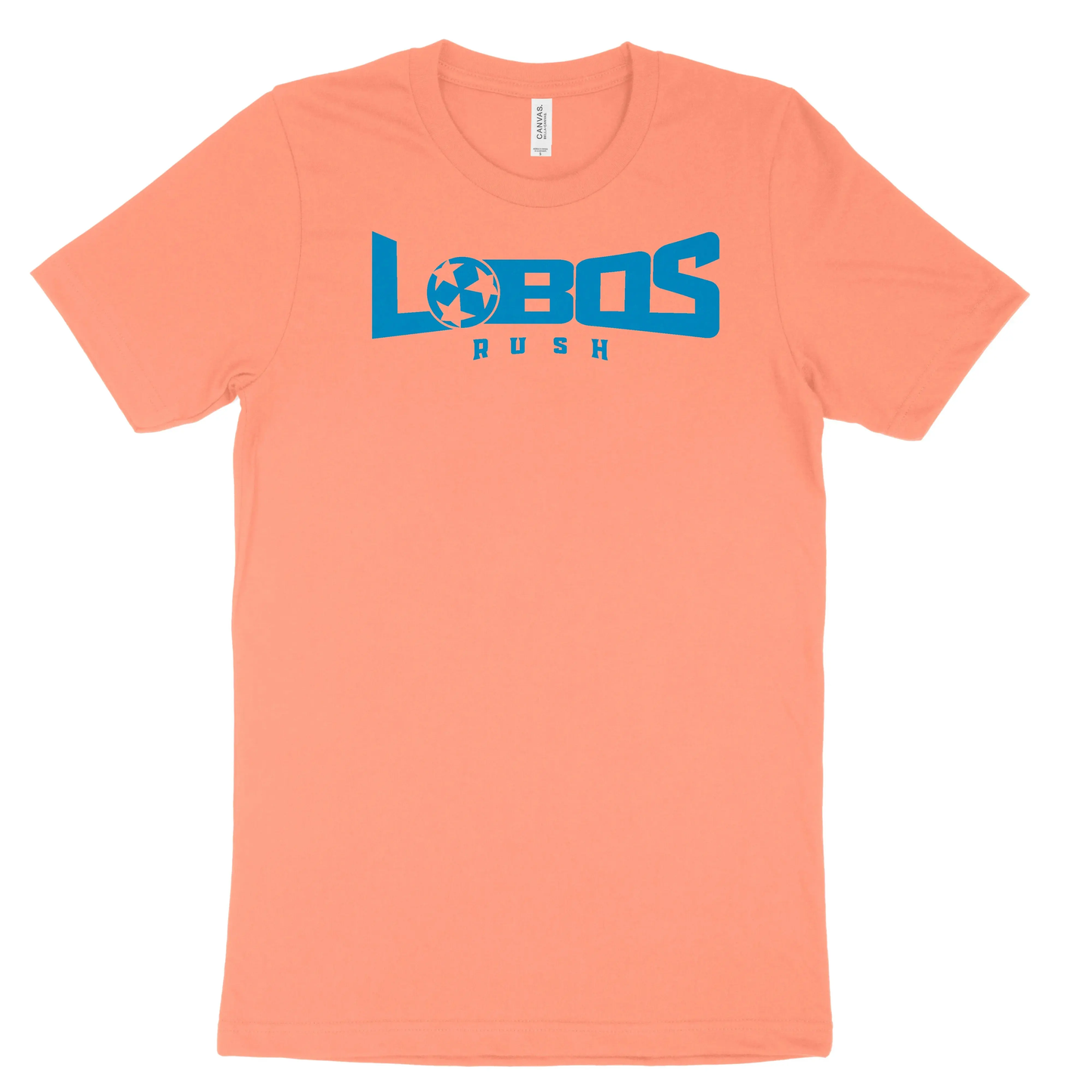 LOBOS RUSH BELLA TEE - RUSH BLUE PRINT - 8 COLOR OPTIONS PrinthouseOB