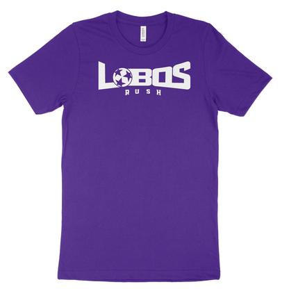 LOBOS RUSH BELLA TEE - WHITE PRINT - 14 COLOR OPTIONS PrinthouseOB
