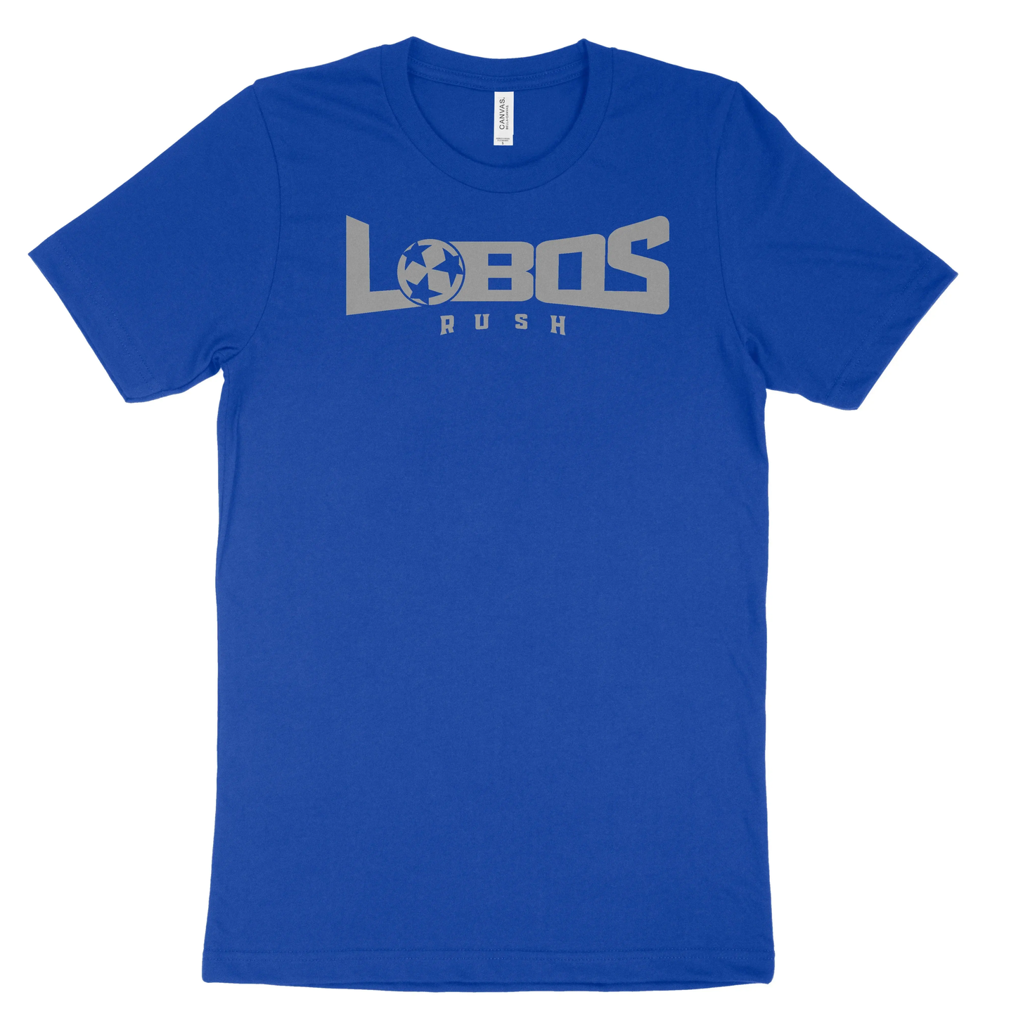 LOBOS RUSH BELLA TEE - GREY PRINT - 15 COLOR OPTIONS PrinthouseOB