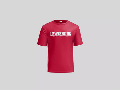 LEWISBURG BASKETBALL PRACTICE KITS - 5 SHIRT SET WITH NUMBER ON BACK