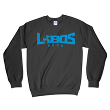 Load image into Gallery viewer, LOBOS RUSH GILDAN YOUTH CREW NECK SWEATSHIRT