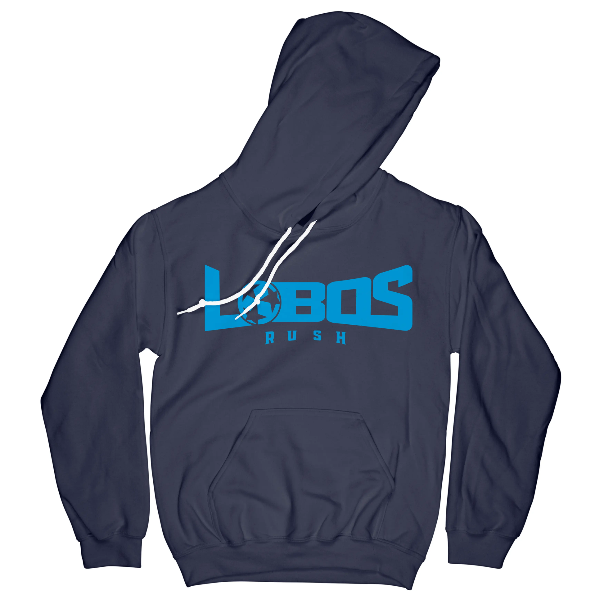 LOBOS RUSH GILDAN YOUTH HOODIE - 6 COLRO OPTIONS PrinthouseOB