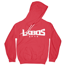 Load image into Gallery viewer, LOBOS RUSH GILDAN YOUTH HOODIE - 6 COLRO OPTIONS