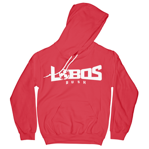 LOBOS RUSH GILDAN YOUTH HOODIE - 6 COLRO OPTIONS