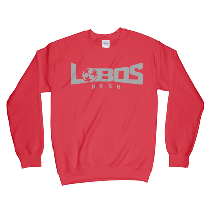 LOBOS RUSH GILDAN YOUTH CREW NECK SWEATSHIRT - 6 COLOR OPTIONS PrinthouseOB