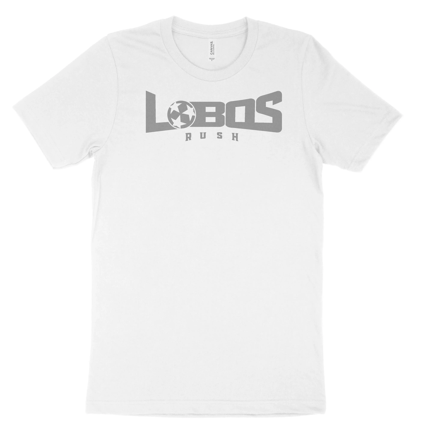 LOBOS RUSH BELLA TEE - GREY PRINT - 15 COLOR OPTIONS PrinthouseOB