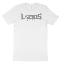 Load image into Gallery viewer, LOBOS RUSH BELLA TEE - GREY PRINT - 15 COLOR OPTIONS