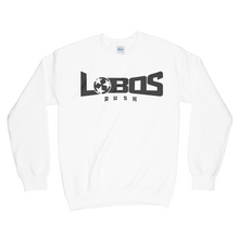 Load image into Gallery viewer, LOBOS RUSH GILDAN YOUTH CREW NECK SWEATSHIRT - 6 COLOR OPTIONS